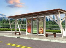 2015年10月26日新疆候車亭第九批候車亭生產完成