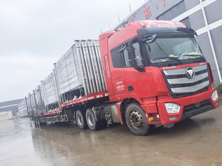 2018.7.5  福建龍海公交站臺、候車亭發(fā)貨